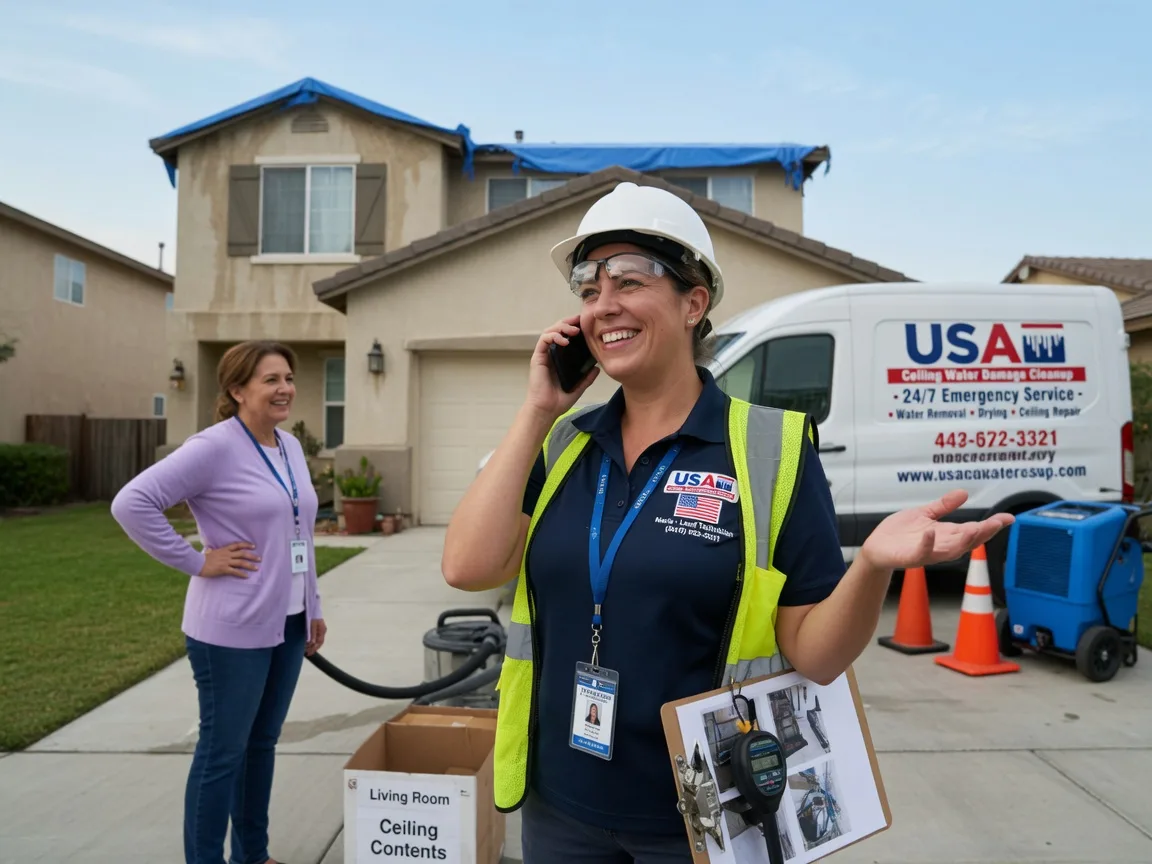 Ceiling Water Damage Restoration Porter Ranch, CA FAQs